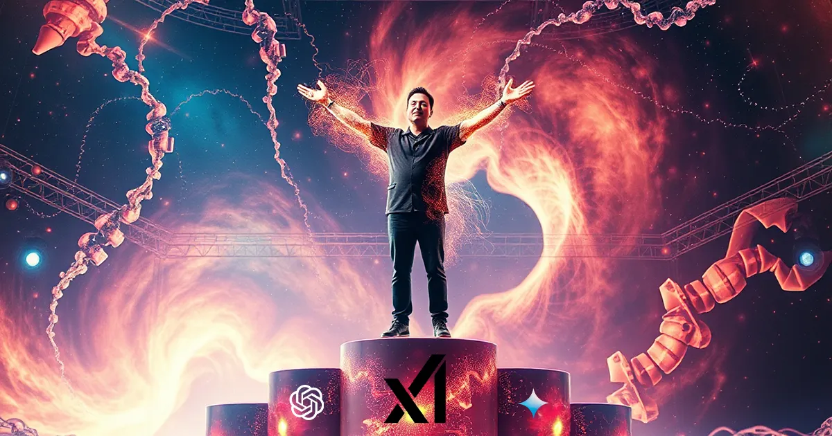 Musk und xAI auf Rang 1